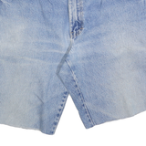 CARHARTT Mens Shorts Blue Denim Casual M W34 Workwear Pocket Detail