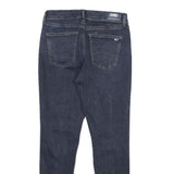 TOMMY JEANS Womens Slim Skinny Denim Dark W28 L27 Button Cotton Blend Authentic