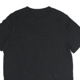 CHAMPION Mens Black Graphic T-Shirt XL Short Sleeve Crew Neck Cotton Casual