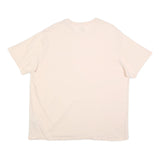 LEVI'S Womens Cream Graphic T-Shirt XL Short Sleeve Crew Neck Cotton Blend