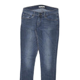 LEVI'S 524 Womens Jeans Blue Slim Skinny Denim Medium Wash W27 L31 Stylish