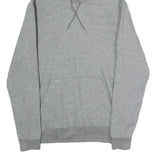 PUMA Mens Grey Hoodie S Cotton Pullover Casual Sportswear Sweatshirt