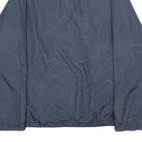 REEBOK Mens Navy Blue Jacket XL Polyester Plain Zip Closure Comfortable Casual