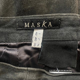 Maska Midi Skirt - 27W UK 8 Grey Suede
