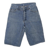 CONE COMPANY Mens Shorts Blue Denim Casual M W30 Cotton Blend Relaxed Fit