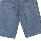 CONE COMPANY Mens Shorts Blue Denim Casual M W30 Cotton Blend Relaxed Fit