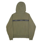 NIKE Womens Green Hoodie XL Nike Air Pullover Cotton Blend Casual Sweatshirt