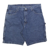 WRANGLER Mens Denim Blue Casual Shorts XL W38 Cotton Blend Comfortable Fit