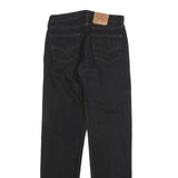 LEVI'S 501 Mens Jeans Black Regular Straight Denim Dark W34 L36 Classic Fit