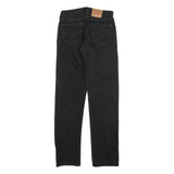 LEVI'S 501 Mens Jeans Black Regular Straight Denim Dark W34 L36 Classic Fit