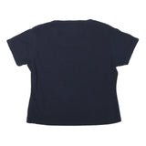 PUMA Womens Black Classic T-Shirt S Short Sleeve Crew Neck Cotton Blend