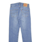 LEVI'S 511 Mens Slim Blue Denim Light W28 L30 Jeans Cotton Blend Zip Closure