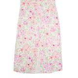 SAG HARBOR Womens Pink & Green Floral Day Dress Polyester Sleeveless UK 12