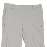 JACK WOLFSKIN Womens Shorts Cream Casual Polyester Blend L W36 Lightweight
