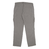 MAMMUT Womens Polyamide Regular Fit Beige Trousers W34 L34 Outdoor Casual Zip
