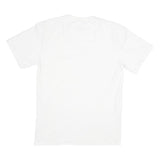 KANI Mens White Signature Graphic T-Shirt M Short Sleeve Crew Neck Cotton Blend