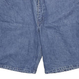 GLOBE TROTTER Mens Shorts Blue Casual Denim XL W34 Lightweight Cotton Blend