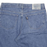 GLOBE TROTTER Mens Shorts Blue Casual Denim XL W34 Lightweight Cotton Blend