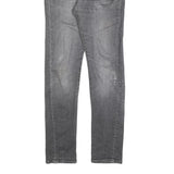 LEVI'S 510 BIG E Mens Slim Grey Denim Jeans W31 L31 Classic Zip Cotton Blend