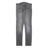 LEVI'S 510 BIG E Mens Slim Grey Denim Jeans W31 L31 Classic Zip Cotton Blend