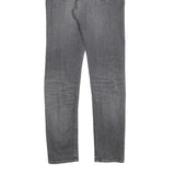 LEVI'S 510 BIG E Mens Slim Grey Denim Jeans W31 L31 Classic Zip Cotton Blend