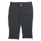 COLUMBIA Womens Shorts Black Casual Regular M W30 Outdoor Zip Pockets