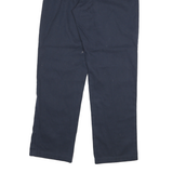 DICKIES Mens Regular Fit Navy Blue Regular Leg Trousers W32 L32 Workwear Casual