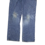 DICKIES Mens Blue Regular Fit Straight Denim Jeans W36 L30 Classic Zip Closure