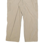 CARHARTT Mens Cotton Blend Beige Relaxed Straight Trousers W36 L30 Workwear