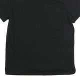 CALVIN KLEIN Mens Black & Grey Striped Short Sleeve Polo Shirt L Cotton Casual