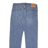 LEVI'S 505 Mens Jeans Blue Regular Straight Denim Medium W34 L31 Classic Fit Zip