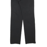 VERSACE JEANS COUTURE Womens Black Regular Fit Straight Trousers W34 L34 Stylish