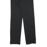 VERSACE JEANS COUTURE Womens Black Regular Fit Straight Trousers W34 L34 Stylish