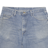 WRANGLER Mens Shorts Blue Denim 2XL W36 Casual Classic Cotton Summer