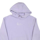 KARL KANI Mens Lilac Hoodie M Cotton Blend Pullover Casual