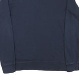 CHAMPION Mens Navy Blue Sweatshirt Crew Neck M Cotton Blend Classic Logo
