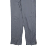 NIKE Mens Joggers Grey & Black Regular Tapered M W28 L30 Sportswear Comfort