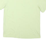 PUMA Mens Light Green Graphic T-Shirt S Short Sleeve Crew Neck Cotton Blend