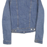 LEVI'S Mens Blue Denim Jacket S Cotton Classic Button Closure Casual Stylish