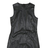 MARC O'POLO Womens Black Sleeveless Mini Dress Polyester Blend Smooth Finish Zip