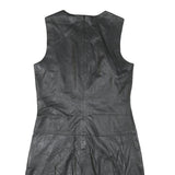MARC O'POLO Womens Black Sleeveless Mini Dress Polyester Blend Smooth Finish Zip