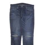 LEVI'S 511 Slim Mens Jeans Blue Slim Skinny Denim Medium W38 L32 Ripped