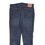 LEVI'S 511 Slim Mens Jeans Blue Slim Skinny Denim Medium W38 L32 Ripped