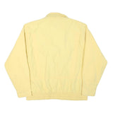 CASUALLAND Mens Yellow Casual Jacket L Polyester Blend Plain Zip Closure