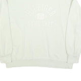 TOMMY HILFIGER Womens White Cotton Blend Crew Neck S Casual Pullover Sweatshirt