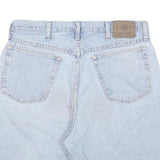WRANGLER Mens Denim Blue Casual Shorts L W34 Comfortable Cotton Blend