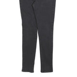 LEVI'S 711 Womens Jeans Black Slim Skinny Denim Medium W27 L28 Zip Closure