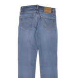 LEVI'S Mens Slim Blue Denim Jeans Cotton Blend Zip W28 L30 Classic Style