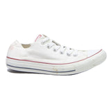 CONVERSE Womens Low Top Trainers Canvas White UK 5.5 Classic Casual Shoe