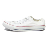 CONVERSE Womens Low Top Trainers Canvas White UK 5.5 Classic Casual Shoe